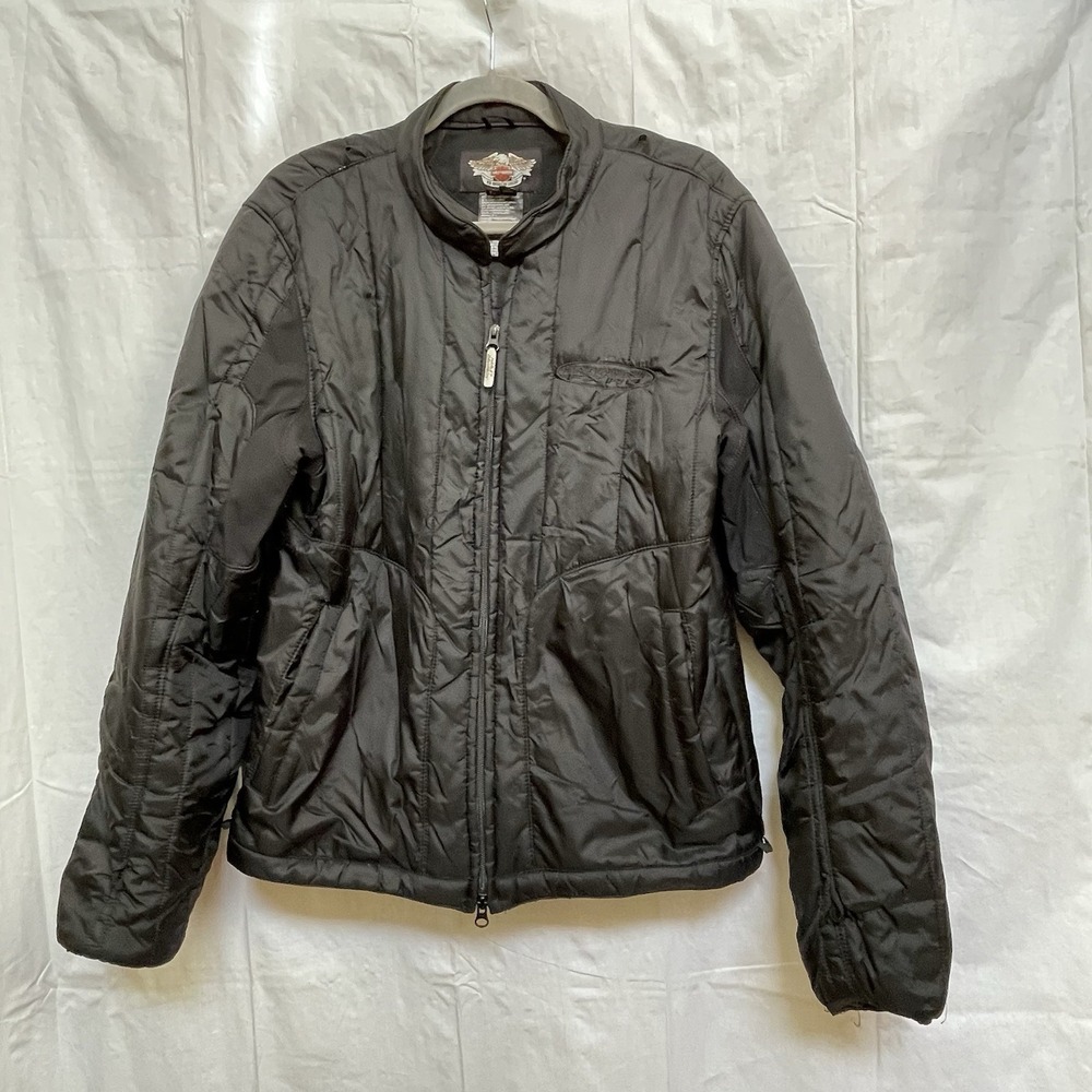 Harley-Davidson® Women's Puffer Quilted Jacket, Size Large FXRO Water Resistance